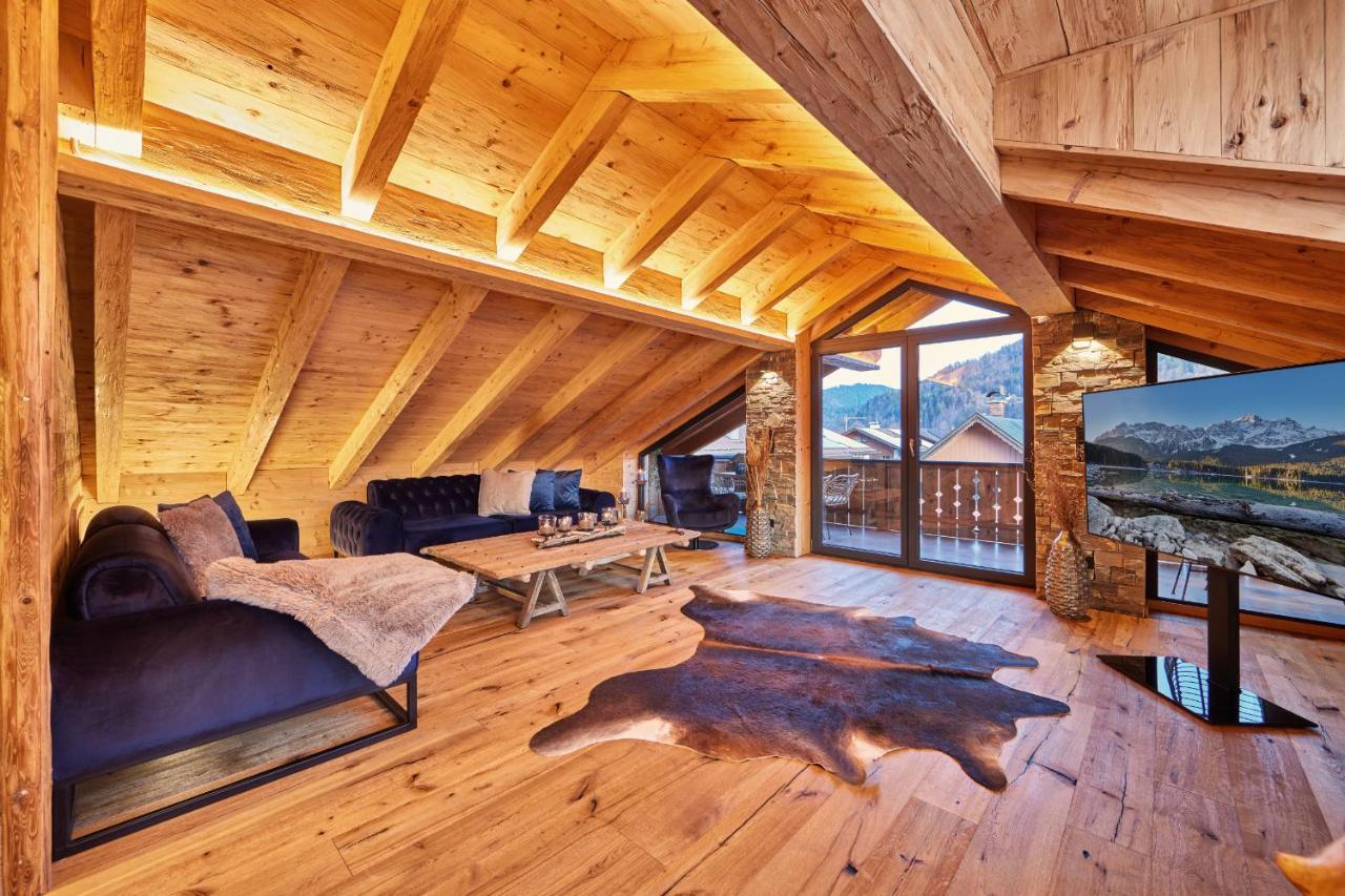 Chalet Alpi Lägenhet Garmisch-Partenkirchen Exteriör bild